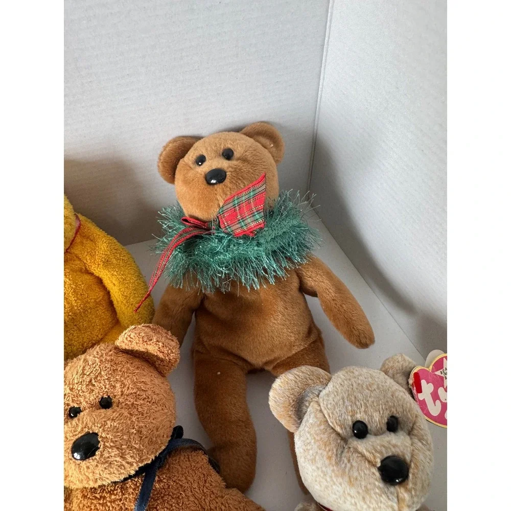 Ty Vintage Beanie‎ Babies Lot 18 Total Bears Glory 10th Anniversary 9lbs Mixed